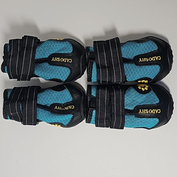 Cado-Shy Dog Shoes Snow Boots Waterproof Reflective Straps Hook-and-loop 6 - Picture 3 of 9